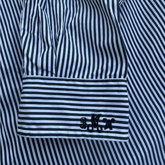 Ralph Lauren Blaire Long Sleeve Button-Up Blue Men's L Cotton Shirt (RN 41381) - Picture 8 of 9